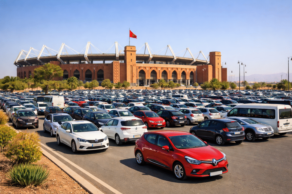 Flotte véhicules location Marrakech CAN 2025