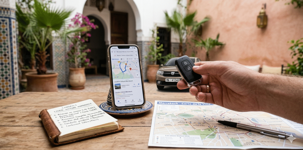 Conseils pour louer une voiture à Marrakech