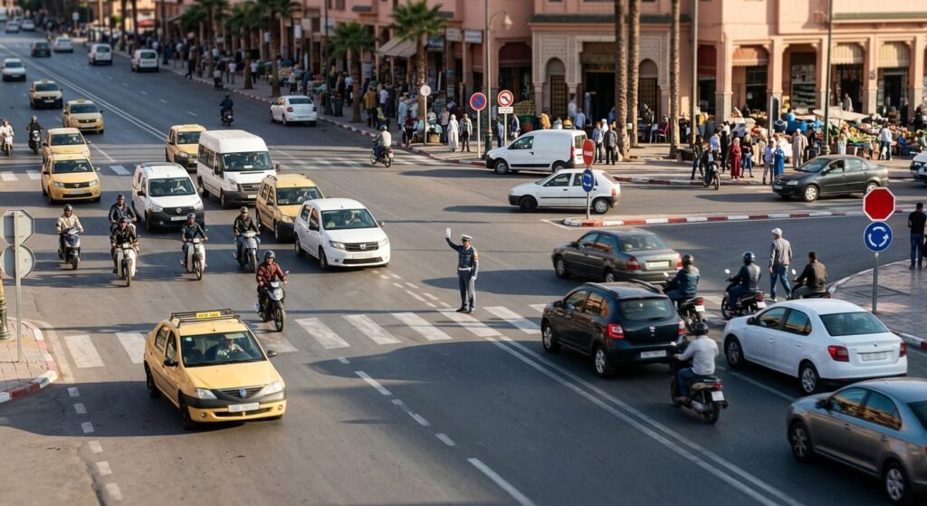 Code de la route au Maroc