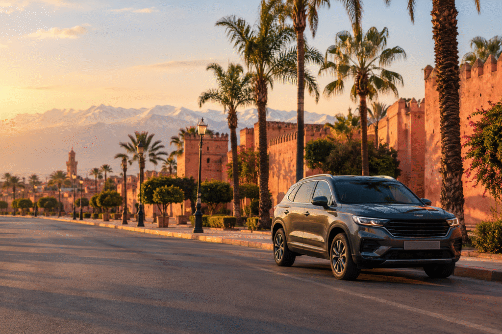 Location voiture avec chauffeur Marrakech